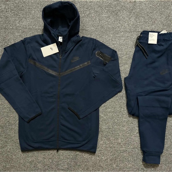 Mens NikeTech Navy - Picture 1 of 1